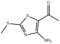 1-[4-氨基-2-(甲基磺胺)-1,3-噻唑-5-YL]乙酮 结构式