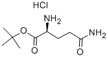 L-谷氨酰胺叔丁酯盐酸盐 结构式