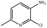 6-甲基-3-氨基-2-氯吡啶 结构式