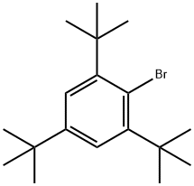 1-溴-2,4,6-三叔丁基苯 结构式