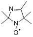 2,2,4,5,5-五甲基-3-咪唑-1-氧自由基 结构式