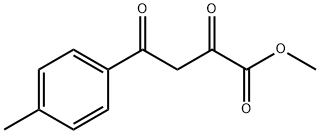 METHYL 2,4-DIOXO-4-P-TOLYLBUTANOATE 结构式