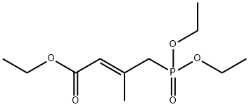 (E)-4-(DIETHOXY-PHOSPHORYL)-3-METHYL-BUT-2-ENOIC ACID ETHYL 25MG 结构式