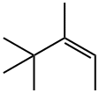 TRANS-3,4,4-TRIMETHYL-2-PENTEN 结构式