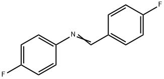 4,4'-二氟苯亚甲基苯胺 结构式