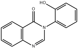 3-(o-Hydroxyphenyl)quinazolin-4(3H)-one 结构式