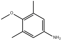 (4-甲氧基-3,5-二甲基苯)胺 结构式