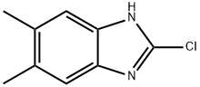 2-氯-5,6-二甲基-1H-苯并咪唑 结构式