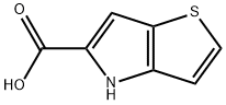 4H-噻唑[3,2-B]吡咯-5-甲酸 结构式
