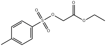 2-(对甲苯磺酰氧基)乙酸乙酯 结构式
