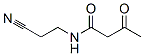 N-(2-cyanoethyl)-3-oxobutyramide 结构式