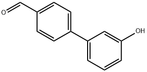 3'-羟基[1,1'-联苯]-4-甲醛 结构式