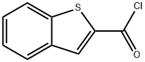 苯并[B]噻吩-2-羰酰氯 结构式