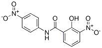 2-Hydroxy-3-nitro-N-(4-nitrophenyl)benzamide 结构式
