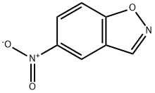 5-硝基-1,2苯并异噁唑 结构式