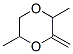 2,5-Dimethyl-3-methylene-1,4-dioxane 结构式