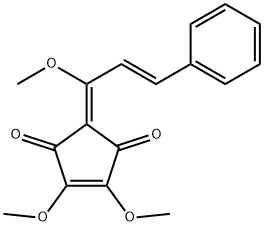 乌药环戊烯二酮甲醚 结构式