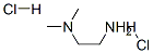 N,N-dimethylethylenediamine dihydrochloride 结构式