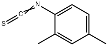 2,4-二甲基异硫氰酸苯酯 结构式