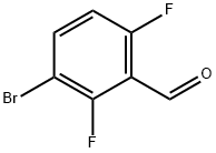3-溴-2,6-二氟苯甲醛 结构式
