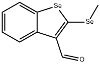 2-(Methylseleno)benzo[b]selenophene-3-carbaldehyde 结构式