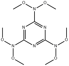 六羟甲基三聚氰胺树脂 结构式