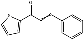 3-苯基-1-(2-噻吩)-2-丙烯-1-酮 结构式