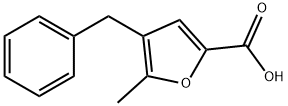 4-BENZYL-5-METHYL-2-FUROIC ACID 结构式