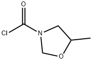 3-Oxazolidinecarbonyl chloride, 5-methyl- (9CI) 结构式