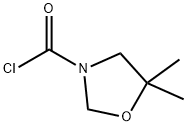 3-Oxazolidinecarbonyl chloride, 5,5-dimethyl- (9CI) 结构式