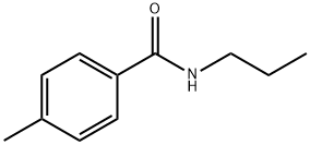 4-甲基-N-N-丙基苯甲酰胺 结构式