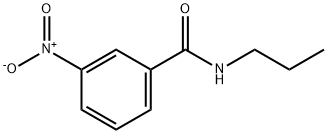 3-nitro-N-propylbenzamide 结构式