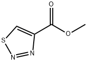 1,2,3-噻唑-4-羧酸甲酯 结构式