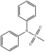 N,N-DIPHENYL-METHANESULFONAMIDE 结构式