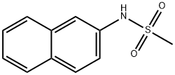 Methanesulfonamide,N-2-naphthalenyl- 结构式