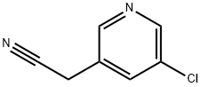 2 - (5 - 氯吡啶-3 - 基)乙腈 结构式
