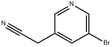 5-溴吡啶-3-乙腈 结构式
