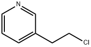 3-(2-氯乙基)吡啶 结构式
