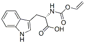 N-[(vinyloxy)carbonyl]-L-tryptophan 结构式