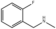N-甲基-2-氟苄胺 结构式