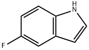 5-氟吲哚 结构式