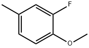 2-氟-4-甲基苯甲醚 结构式