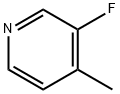 3-氟-4-甲基吡啶 结构式