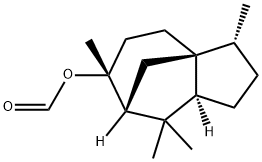 (3R,3AS,6R,7R,8AS)-八氢-3,6,8,8-四甲基-1H-3A,7-亚甲基甘菊环-6-醇甲酸酯 结构式