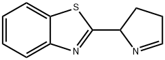 Benzothiazole, 2-(3,4-dihydro-2H-pyrrol-2-yl)- (9CI) 结构式