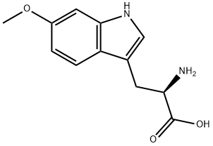 D-6-甲氧基色氨酸 结构式