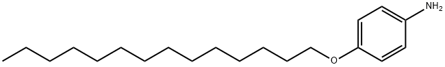 4-十四烷氧基苯胺 结构式