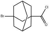 3-Bromo-adamantane-1-carbonyl chloride 结构式