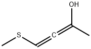 2,3-Butadien-2-ol, 4-(methylthio)- (9CI) 结构式