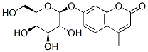 4-METHYLUMBELLIFERYL-BETA-D-GALACTOSIDE 结构式